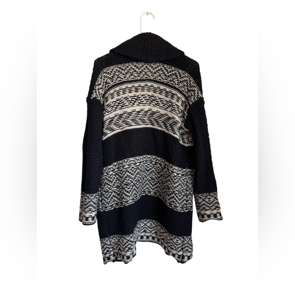 Lucky Brand Patterned Open Cardigan - Picture 2 of 5